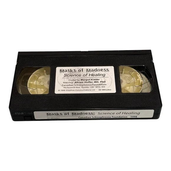 Vintage Masks of Madness Science of Healing VHS 1998 Documentary Margot Kidder - Picture 3 of 6
